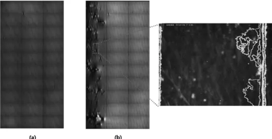Fig. 6. The current of crystalline silicon and CIGS thin film at reverse biase in dark IV (a) and circuit of crystalline silicon (b) and CIGS thin film (c).