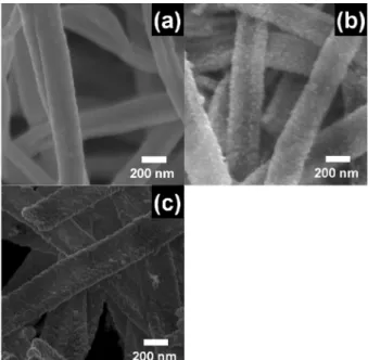 Fig. 1 shows the SEM images obtained from (a) the