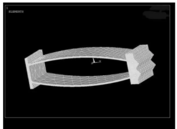 Fig. 4. 3D example of generated mesh