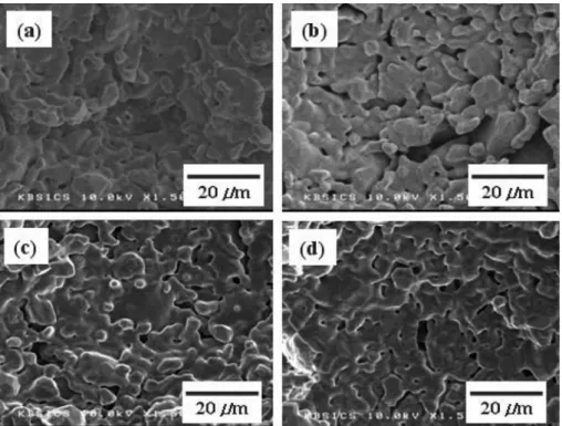 Fig. 6. Porosity and compressive strength of the porous HAp scaffolds with different solid contents.