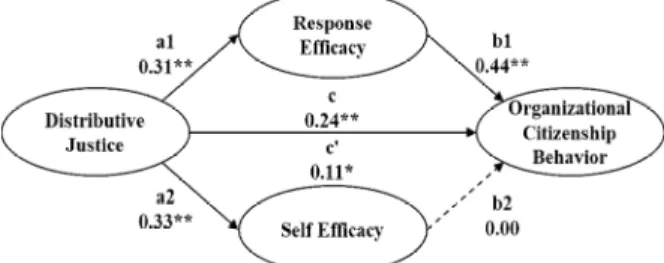 Fig.  2.  Multiple  pass  mediation  model   