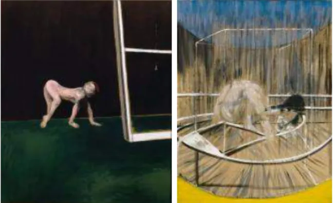 Fig.  10.  Three  Studies  for  Figures  at  the  Base  of  a  Crucifixion.  1944 Source:  https://www.sohu.com/a/71745853_155958 3