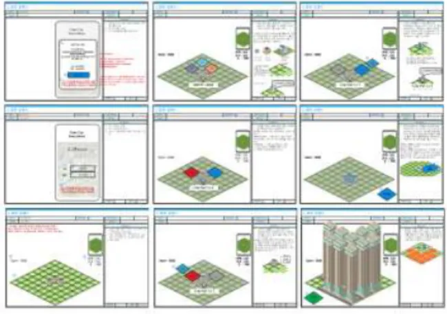 Fig.  3.  Wireframe  of  Blockchain  Game