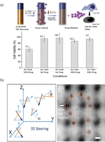 Fig.  16.  Main  research  topic  in  ME  polymer  membranes  for environmental application; (a) porous type PVDF/CoFe 2 O 4  with (b)  surface  charge  dependent-removal  efficiency  for  fine  dust  filters, reproduced with permission [62]