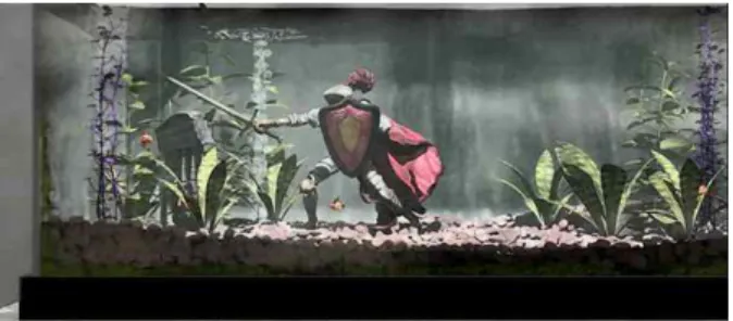 Fig.  8.  Image  of  Sea  in  the  film