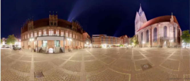 Fig. 1. Landscape photos taken with a 360 camera [5]