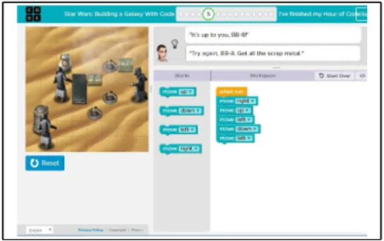 Fig.  2.  disney.com  “Hour-of-Code”  page