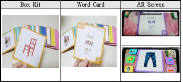 Fig.  2.  AR  technology  applied  word  education