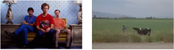 Fig. 3. Flat staging of <Napoleon Dynamite>(2004)