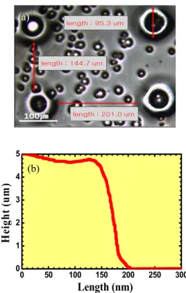 Fig.  4.  (a)  Current  density-voltage-luminance  characteristics  and  (b)  external  quantum  efficiency-current  density  characteristics  for  the  reference  device  and  the  device  with  microlens  array