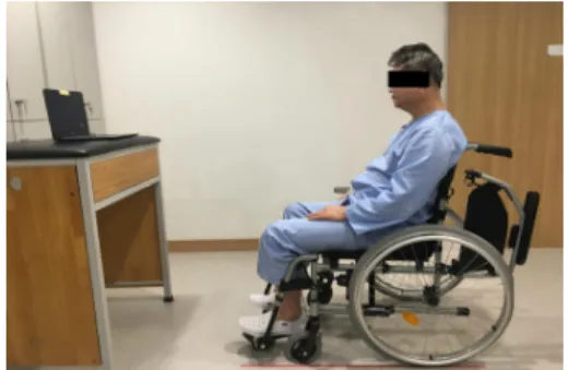 Fig.  1.  Patients  sitting  posture