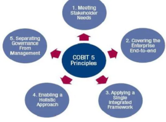 Fig.  2.  COBIT  5  Principles  [9]