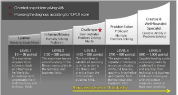 Fig.  2.  TOPCIT  Competency  Level 