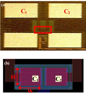 Fig.  5.  Leakage  current  density  versus  gate  voltage  of  capacitor  with  a  variable  of  area.