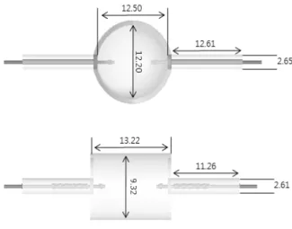 Fig.  1.  The  wall  blackening  of  arc  tube.