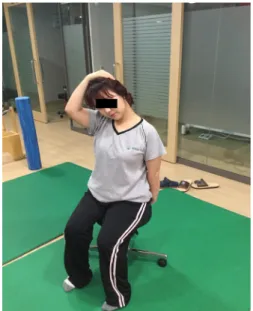Fig 2. Upper trapezius stretching
