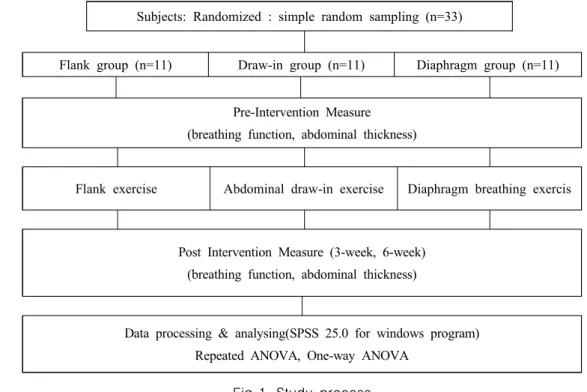 Fig 1. Study process 
