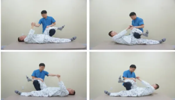 Fig 1. Abdominal muscle strength exercise