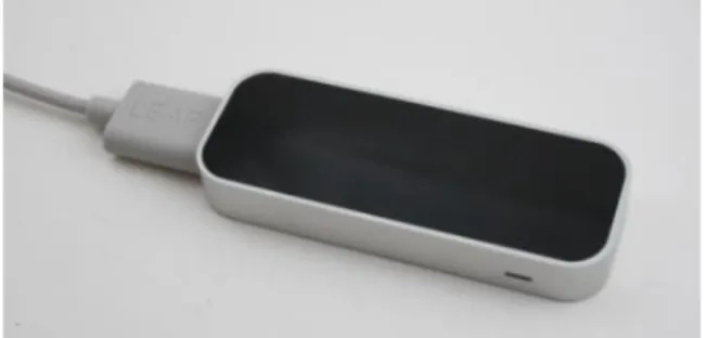 그림  1. Leap motion controller