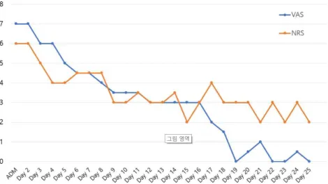 Fig. 2. Progress of headache and vertigo.
