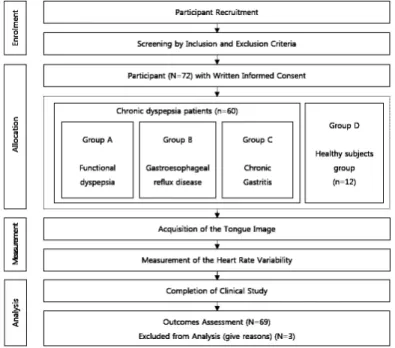 Fig. 1. Flow chart of clinical study.