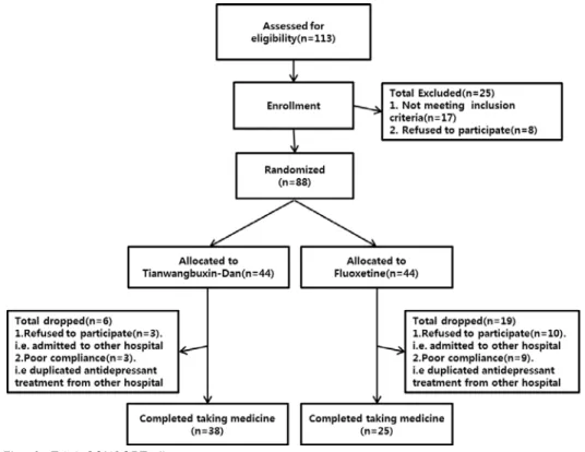 Fig. 2. Trial CONSORT diagram.