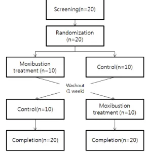 Fig. 1. Flow chart of trial process.