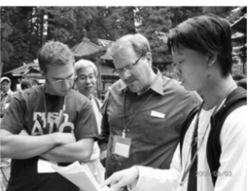 Fig.  2  Visit  to  Nikko  with  Prof.  Schulz  and  his  students 