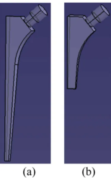 Table 1  Material properties of femur and implant stem        applied to Finite Element Model 