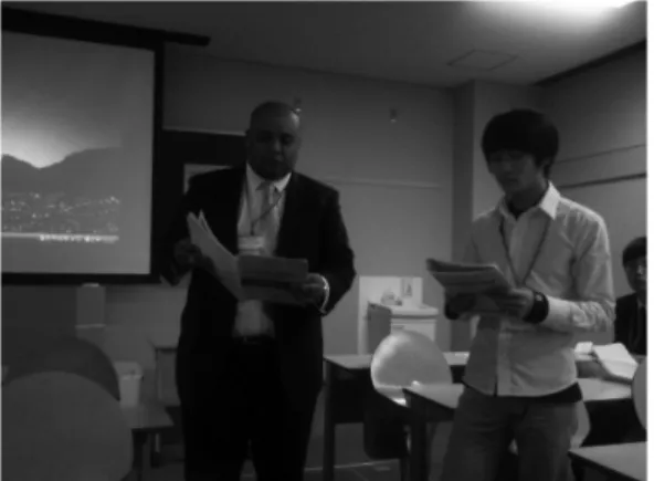 Fig.  7  Chairman  roles  of  oral  session  by  student  in  ACEE  2011