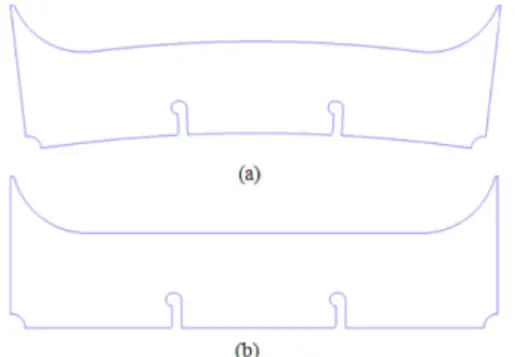 Fig. 4 Counter-deforming procedure of a design shape