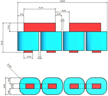 Table II. Designed to the specifications of each the model.