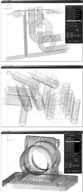 Fig. 7. Segmentation of point cloud by utilizing the properties of implicit feature and the parameter grouping in terms of form, position, and rotation parameters.