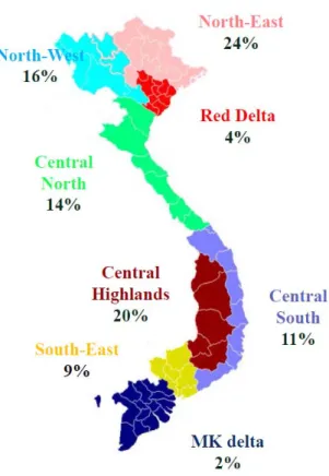 Fig. 4. Natural water resources in Vietnam
