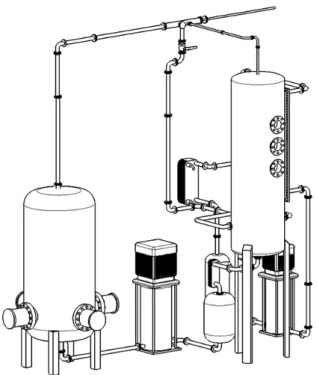 Fig.  2.  Schematic  diagram  of  JNU  condensation  test  facility