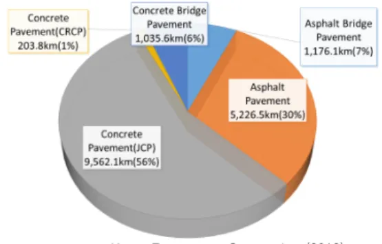 Fig. 5. Ratio by Pavement Type (2017)