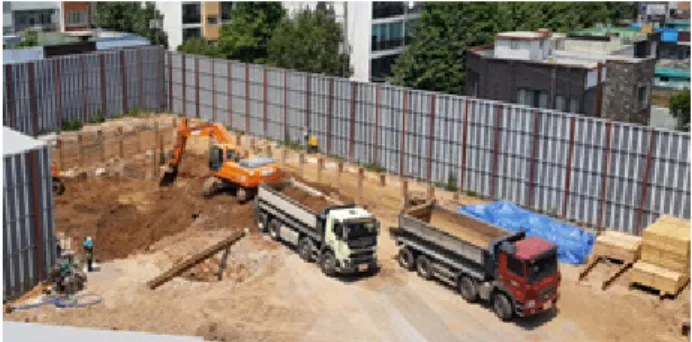 Fig. 1. Construction Site Survey