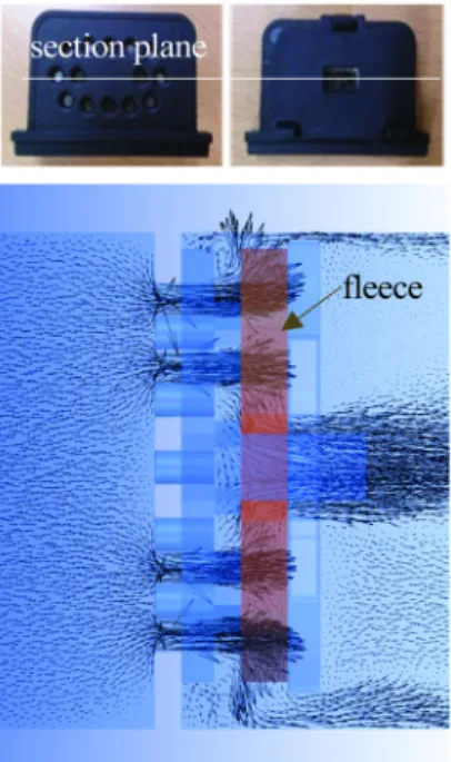 Fig. 10 Effect of oil droplet size on filter efficiency. Blow-by  flow rate=49.2 (l/min)
