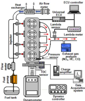 Fig. 1 Schematic diagram of experimental apparatus