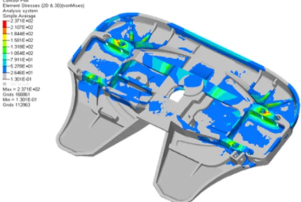 Fig. 7 Topology optimization results without considering fric- fric-tion and impact loads