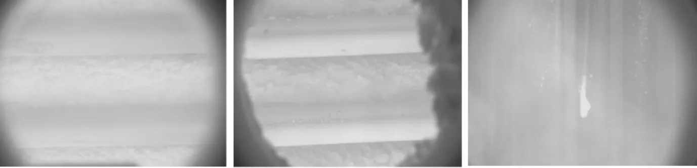 Fig. 7. Slagging of high moisture coal (after combustion of 16 hr).