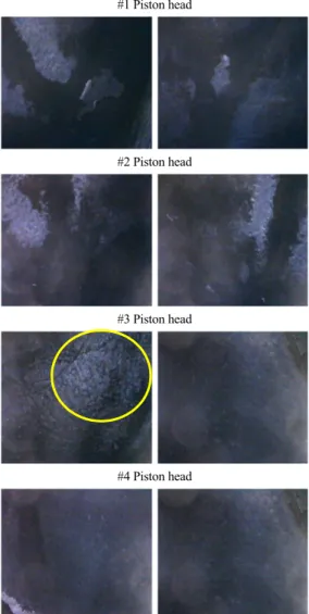 Fig. 4 Surface of injector tip
