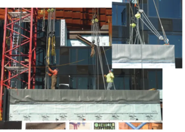 Fig. 4. Module lifting for B2 project (Source : Ahn)