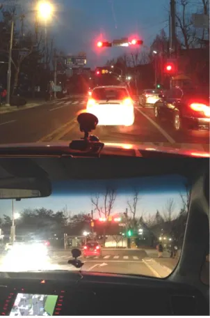 Fig. 4 Driving test