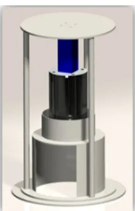 Fig. 1 Self-fabricated dip-coating equipment 3D for wash- wash-coating 노리스는  Corning사의  제품(400 cpsi, 직경  2.54cm,  길이  2.54cm)을  사용하였다
