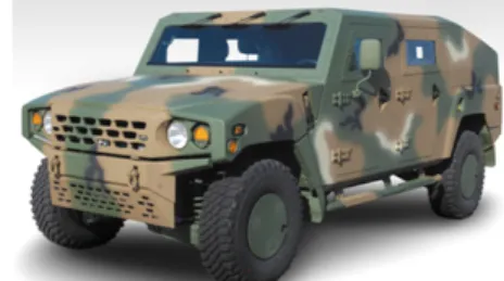 Fig. 1 Prototype of Korean light tactical vehicle Table 1 Specifications of prototype