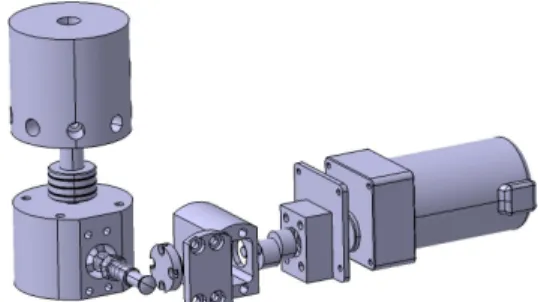 Fig. 1 Model of integrated cylinder lubricator system with  an accumulated distribution by the electronic control 