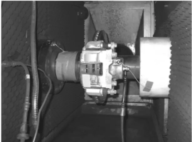 Fig. 9 Test sample of the pad base model