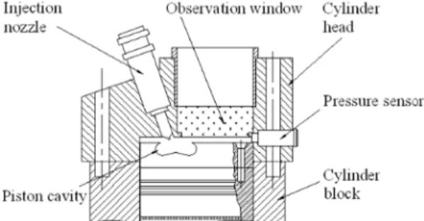 Fig. 1 Remodeling test engine and cylinder head