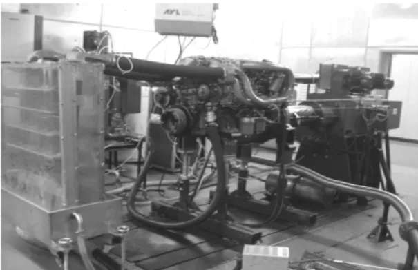 Fig. 4 Image of test engine